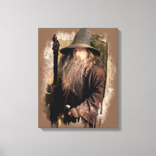 Gandalf With Staff Canvastryck