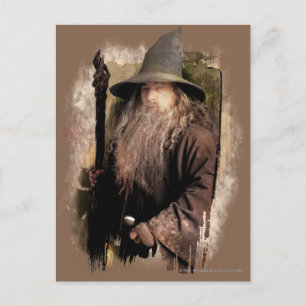 Gandalf With Staff Vykort