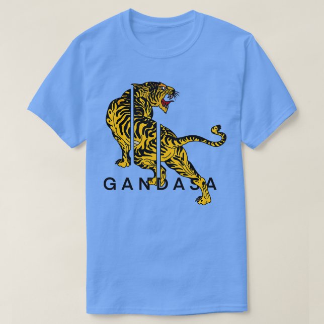 GANDASA TIGER LOGOTYP T SHIRT (Design framsida)