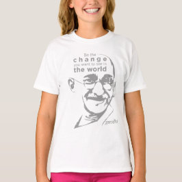 Gandhi ändring världsviten tee