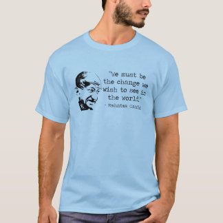 Gandhi ändringsT-tröja T-shirt
