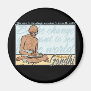 Gandhi är ändringscitationstecknet magnet