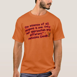 Gandhi-citat familj t shirt