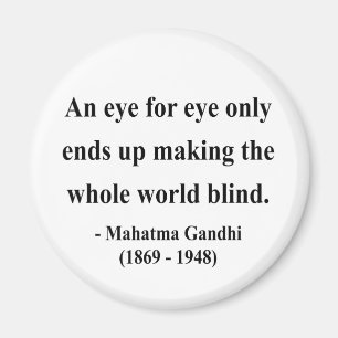 Gandhi citationstecken 3a magnet