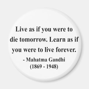 Gandhi citationstecken 4a magnet