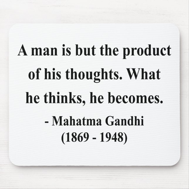 Gandhi citationstecken 8a musmatta (Framsidan)