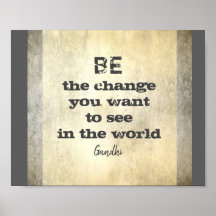 Gandhi citerar "byt fet rand"