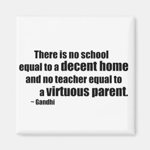 Gandhi Homeschool Magnet