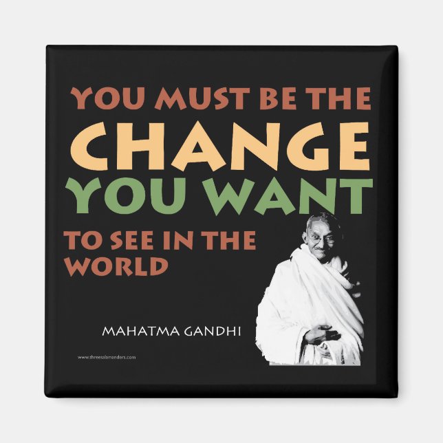 Gandhi Magnet (Framsidan)