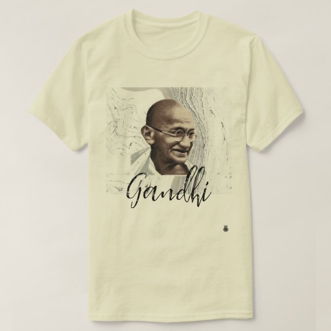 Gandhi Marcular T-Shirt (Design framsida)