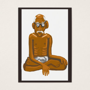 Gandhi-offerter - delgivning av andra visitkort