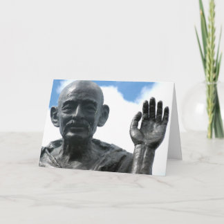 Gandhi-offertkort - må vara förändringen... kort
