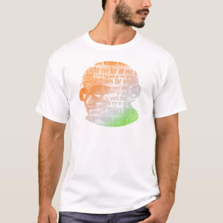 Gandhi - öga för ett öga t-shirt