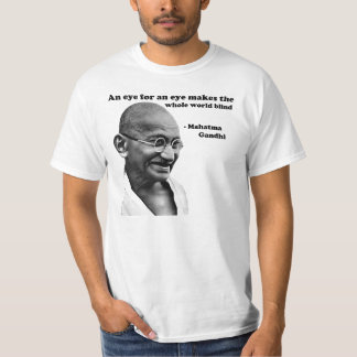 Gandhi: Öga för ett öga T-shirt