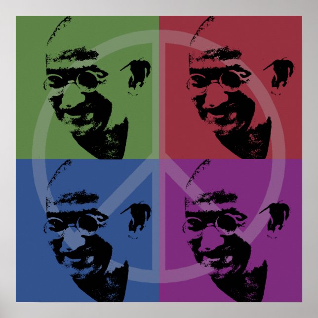 Gandhi poster (Framsidan)