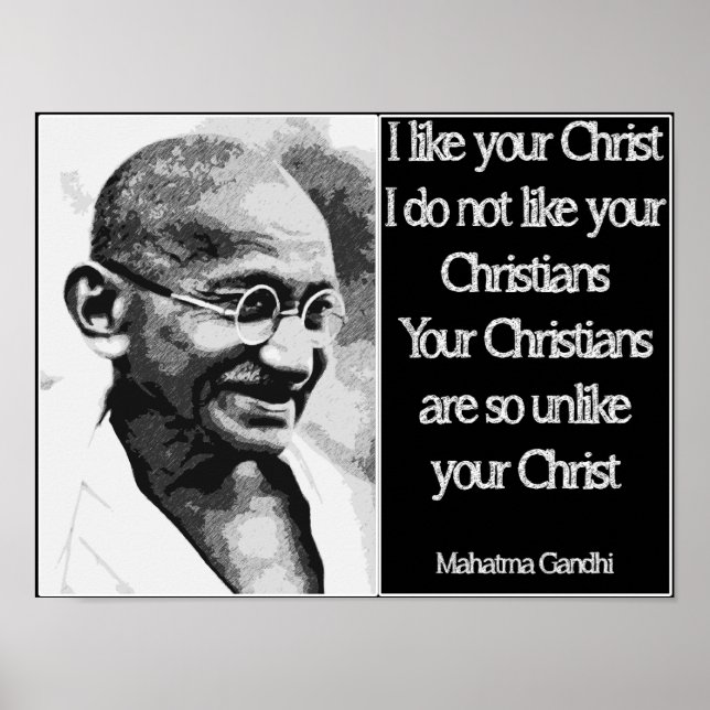 Gandhi Poster (Framsidan)