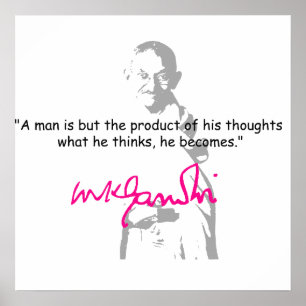 Gandhi poster