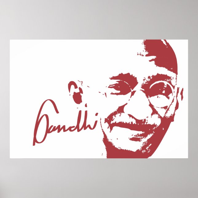 Gandhi poster (Framsidan)