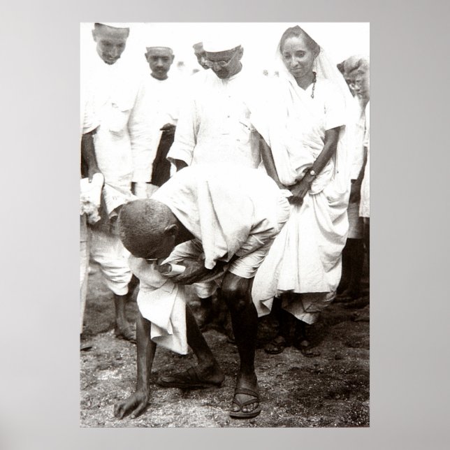 Gandhi Poster (Framsidan)