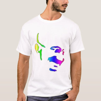 gandhi rainbow2 t-shirt