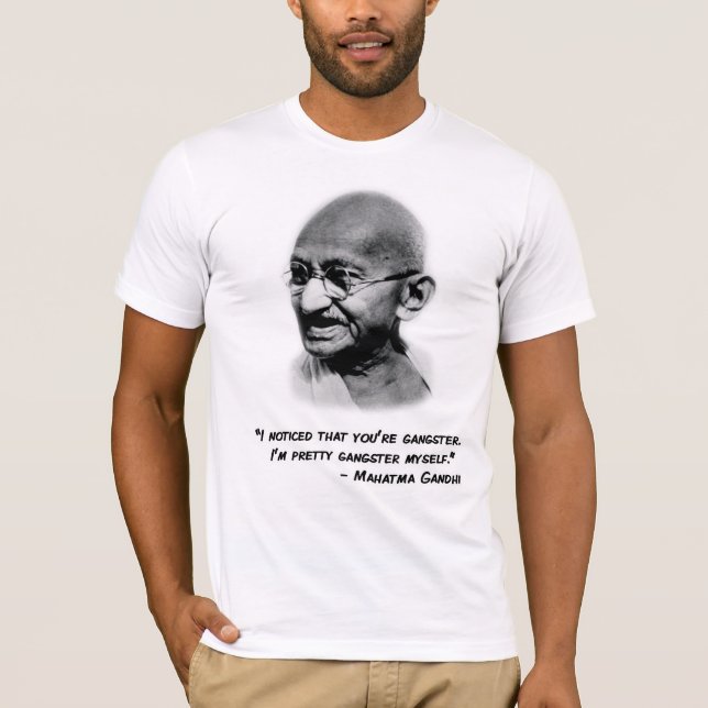 Gandhi T-shirt (Framsida)