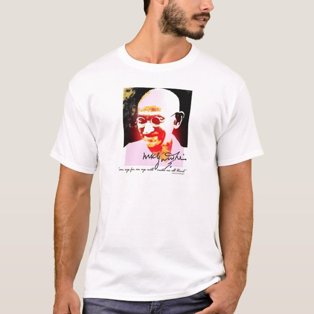GANDHI T-SHIRT (Framsida)