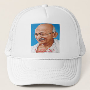 Gandhi & Var Förändringen Citat Keps