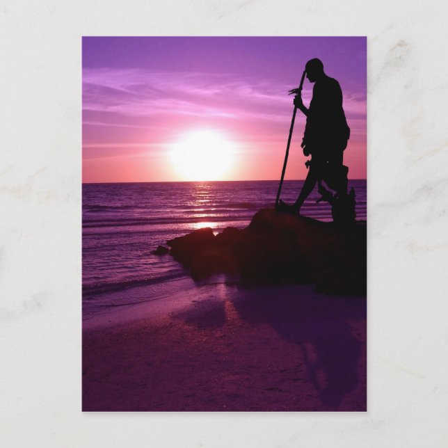 Gandhi Vykort (Framsida)