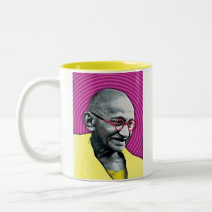 Gandhigiri Två-Tonad Mugg