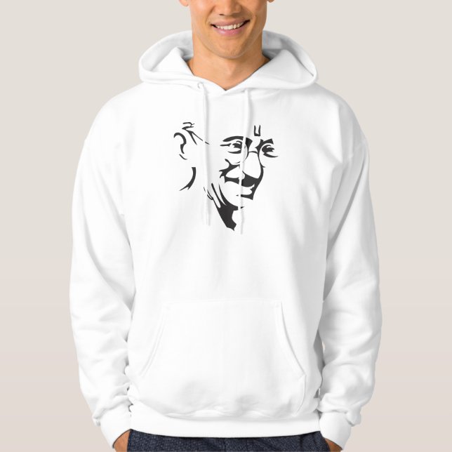 Gandhiji Tröja Med Luva (Framsida)