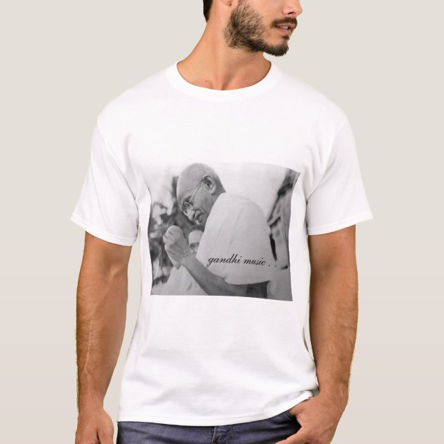 gandhimusik tee (Framsida)