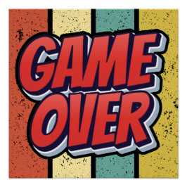 Gane över. perfect poster