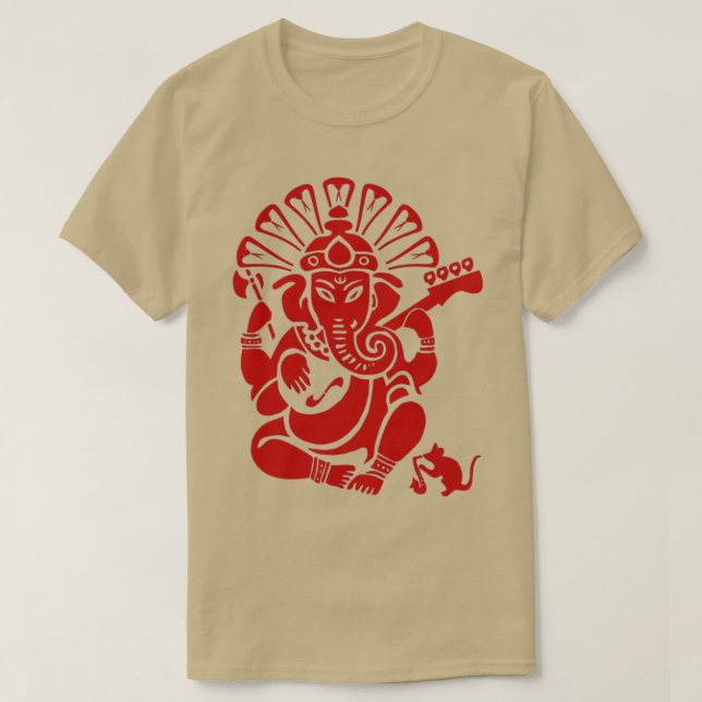 Ganesh är inkopplad t shirt (Design framsida)