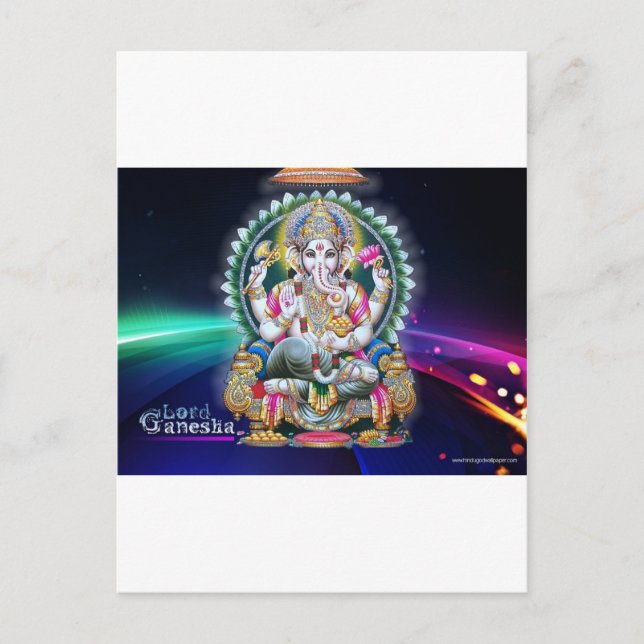 GANESH AURA BLESSINGS VYKORT (Framsida)