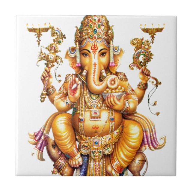GANESH-AURA KAKELPLATTA (Framsidan)