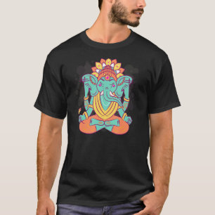 Ganesh Chaturthi Hinduism Prosperity Bra Fortune T Shirt