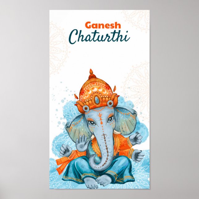Ganesh Chaturthi Poster (Framsidan)