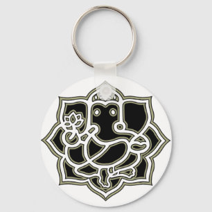 Ganesh den som ger framgång nyckelring