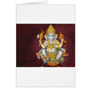 Ganesh driver hälsningskort