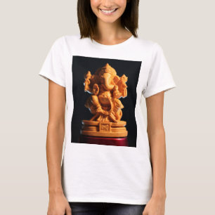 Ganesh - ersättning av hinder och visdomssymbol t shirt