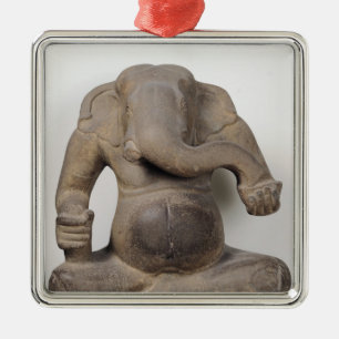 Ganesh från den Tuol Pheak släktingen Julgransprydnad Metall