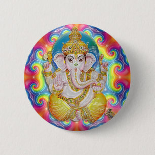 Ganesh- GoodLuck knäppas Knapp
