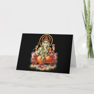 Ganesh-gratulationskort Kort