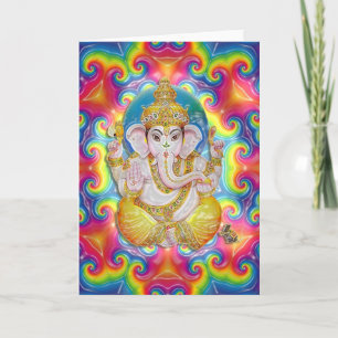 Ganesh hälsningkort kort