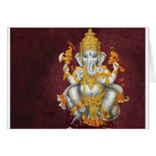 Ganesh härlighet hälsningskort