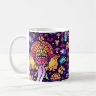 Ganesh Hindu God: Festive Seamless Kaffemugg