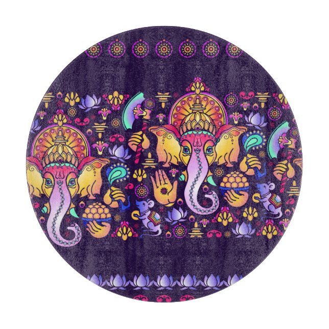 Ganesh Hinduisk Gud: Festlig Sömlös (Framsidan)