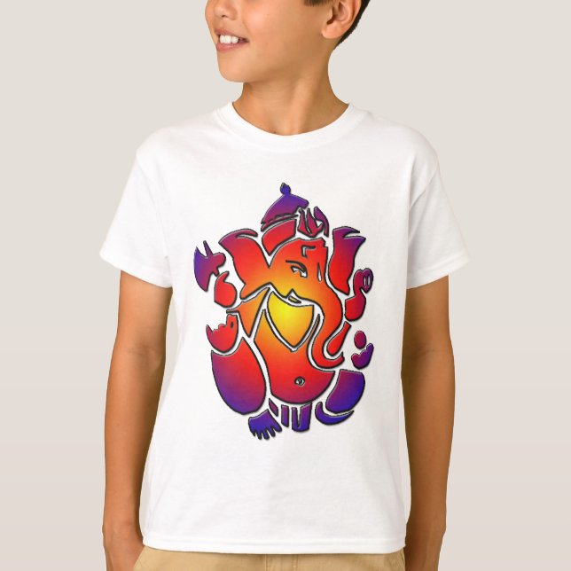 Ganesh i färg tröja (Framsida)