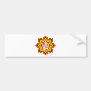Ganesh i lotusblomma bildekal