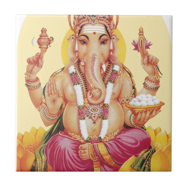 Ganesh Kakelplatta (Framsidan)
